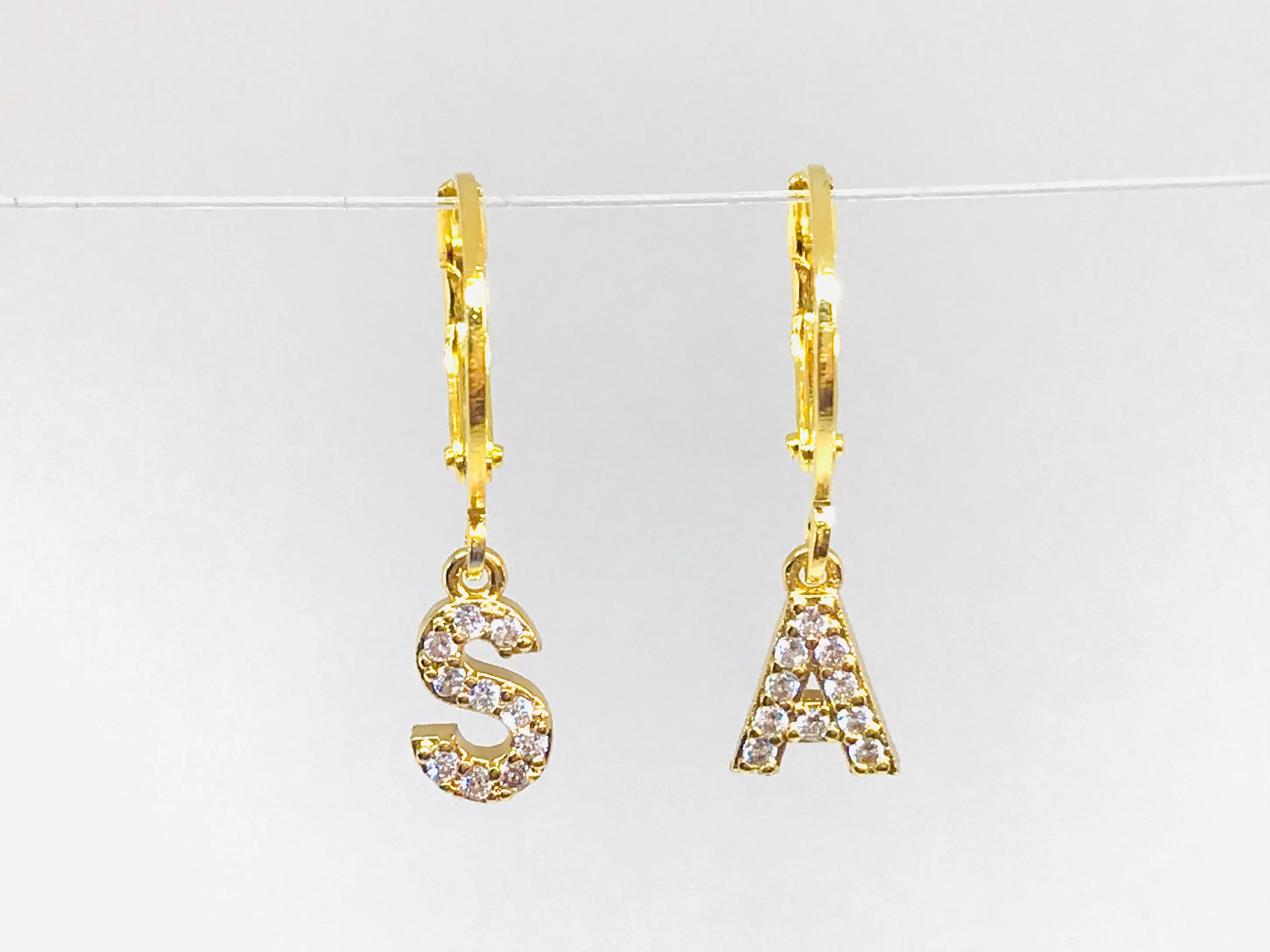 Wholesale Initial Earrings