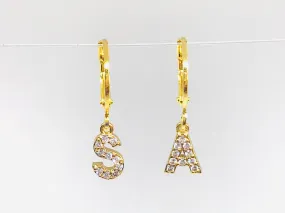 Wholesale Initial Earrings