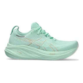 Women's Asics GEL-Nimbus 26, Mint Tint/Pale Mint, 7.5 B Medium