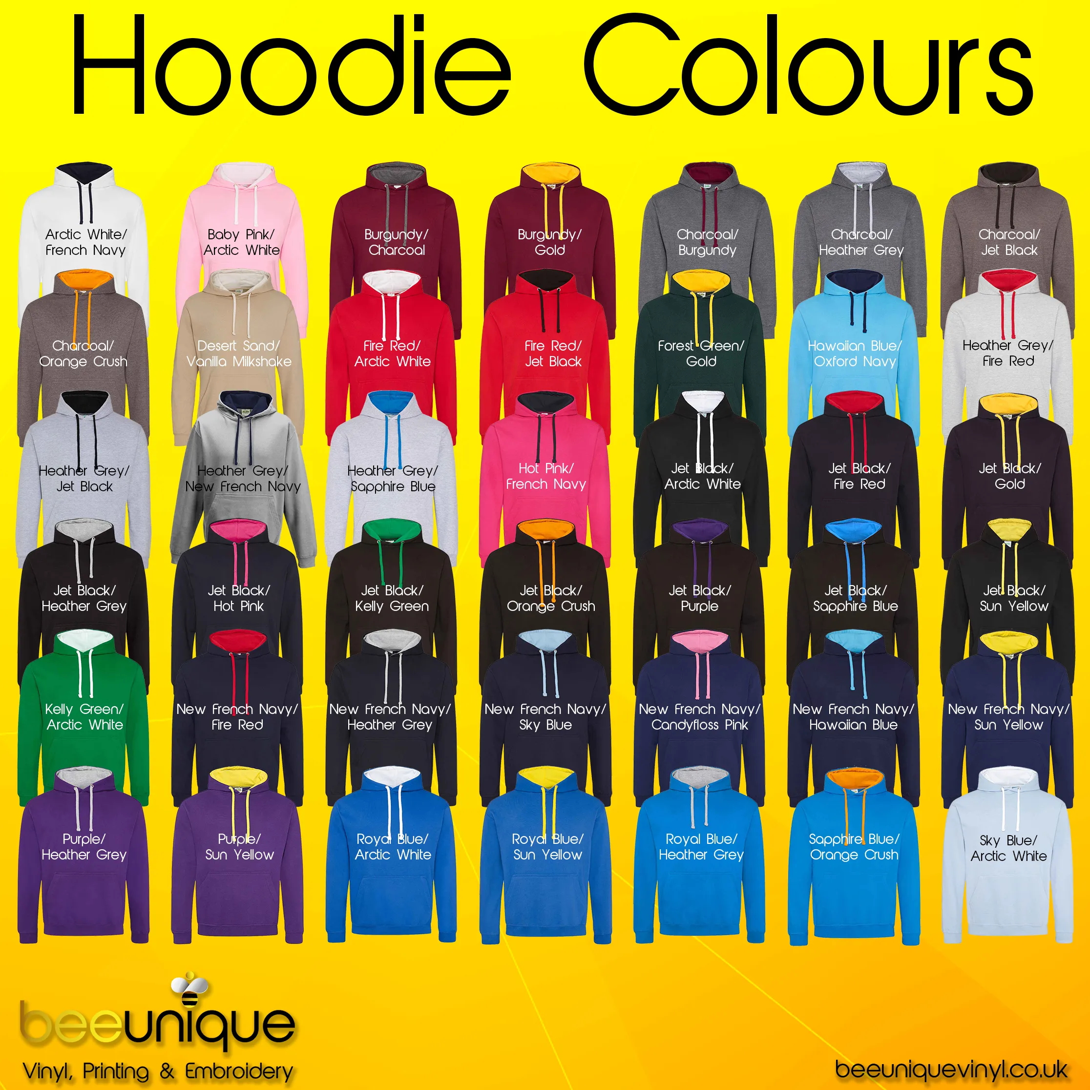 Workwear Bundle 51 | Bee Unique | Hoodies