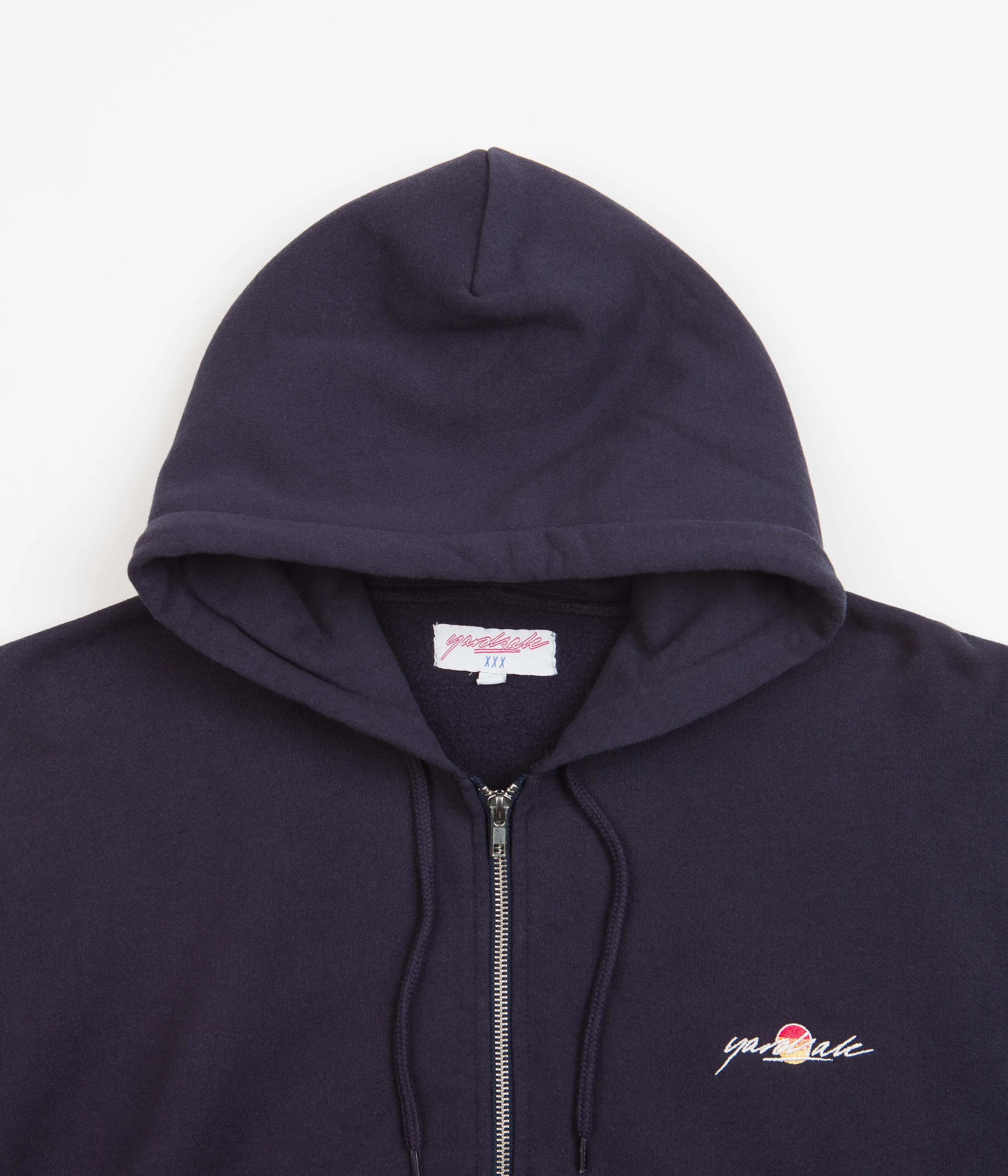 Yardsale Sunscript Full-Zip Hoodie - Navy