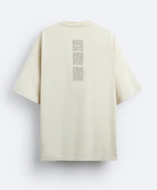 ZARA  |BLURRED PRINT T-SHIRT