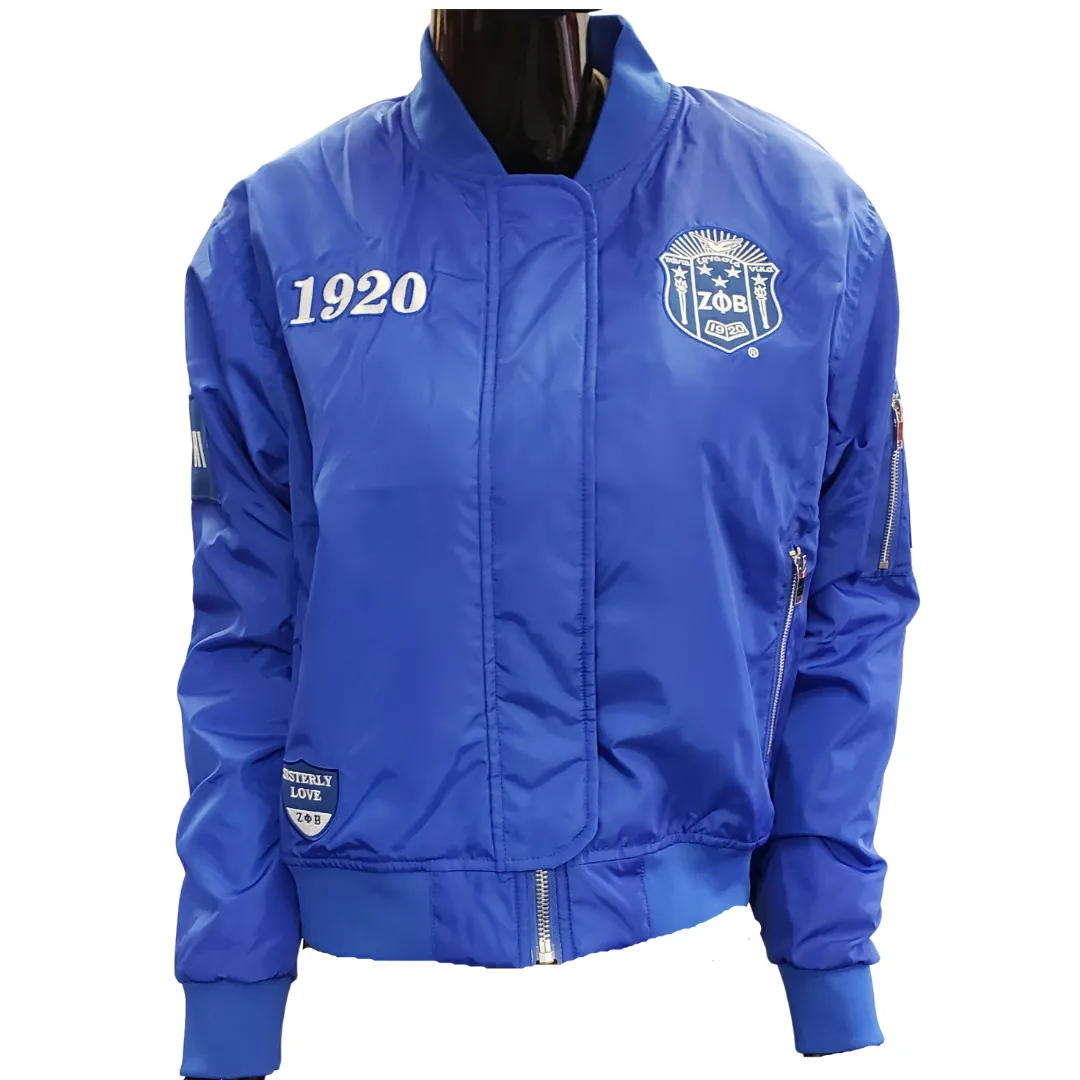 Zeta Phi Beta: Bomber Jackets