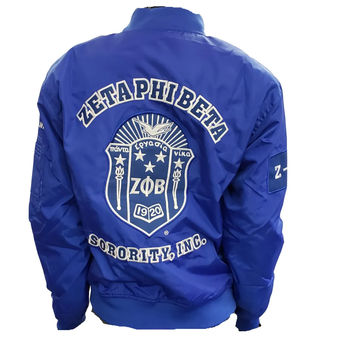 Zeta Phi Beta: Bomber Jackets